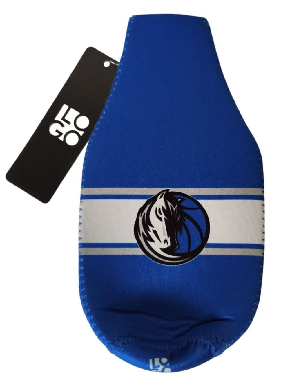 Dallas Mavericks Neoprene Bottle Cooler With Zipper and Tag
